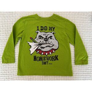 Play Condition Lime Green Dog with Homework Tee